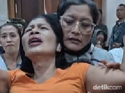 Keluarga Histeris di Sidang Vonis Pembunuhan Dek Gar, 2 Pelaku Dihukum 15 Tahun