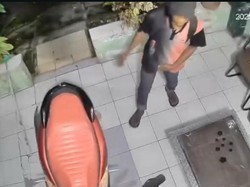 Viral Pria Diduga Maling Motor di Asrama TNI Medan, Terekam CCTV