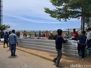 Bangunan Liar di Metro Tanjung Bunga Makassar Dibongkar Usai 6 Kali Ditegur Bangunan Liar di Metro Tanjung Bunga Makassar Dibongkar Usai 6 Kali Ditegur