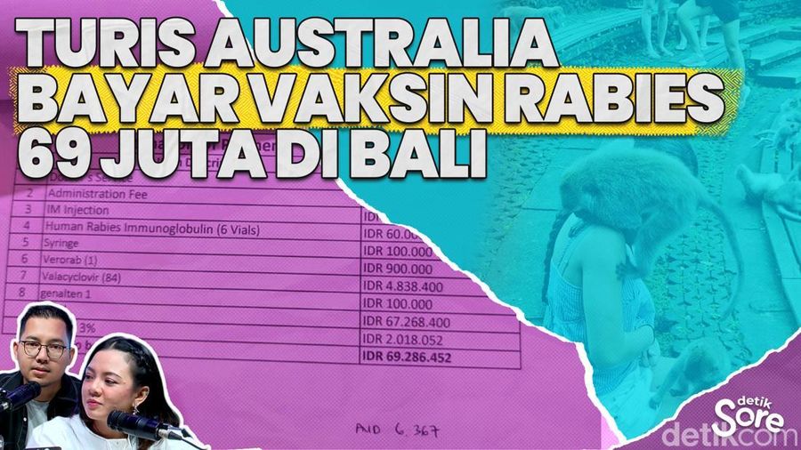 Video: Polemik Turis Bayar Vaksin Rabies Seharga 69 Juta di Bali