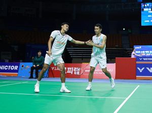 Hasil Korea Open 2025: Fajar/Fikri Tembus Final