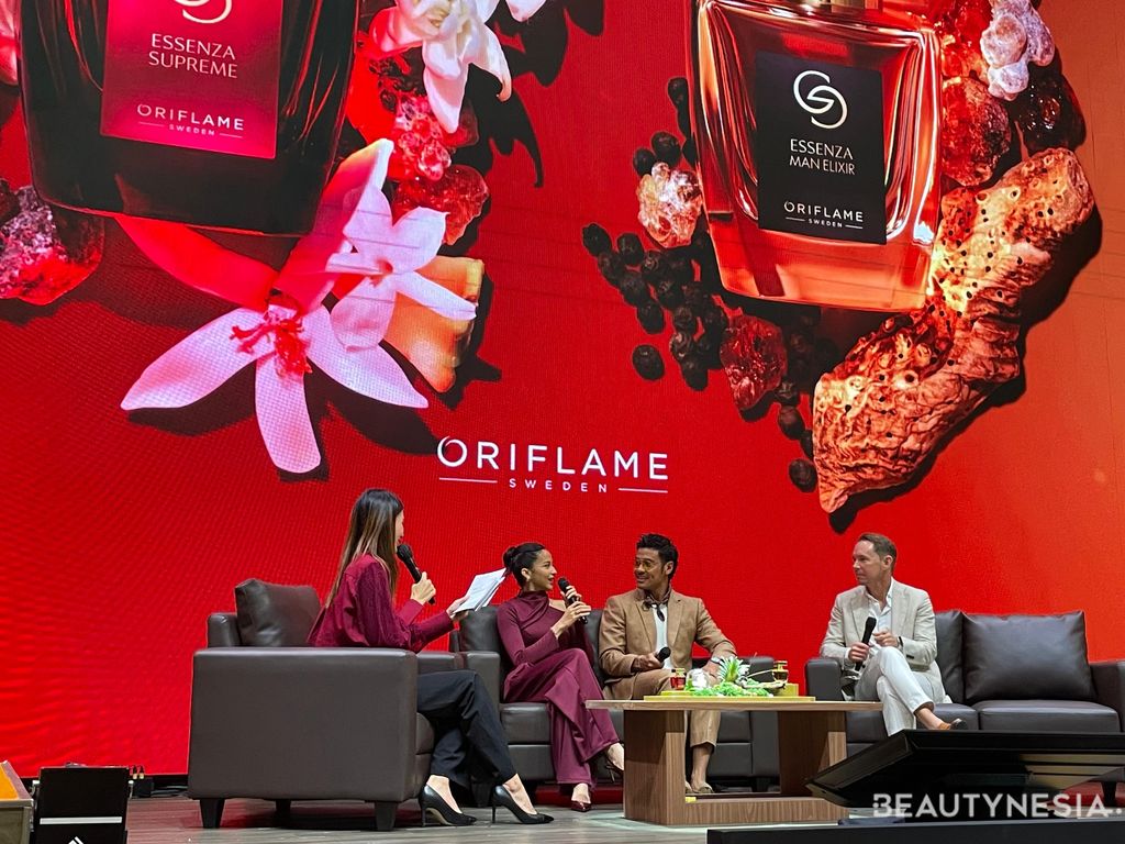 Gandeng Putri Marino dan Chicco Jerikho, Oriflame Indonesia Luncurkan Parfum Giordani Gold Essenza Supreme & Man Elixir