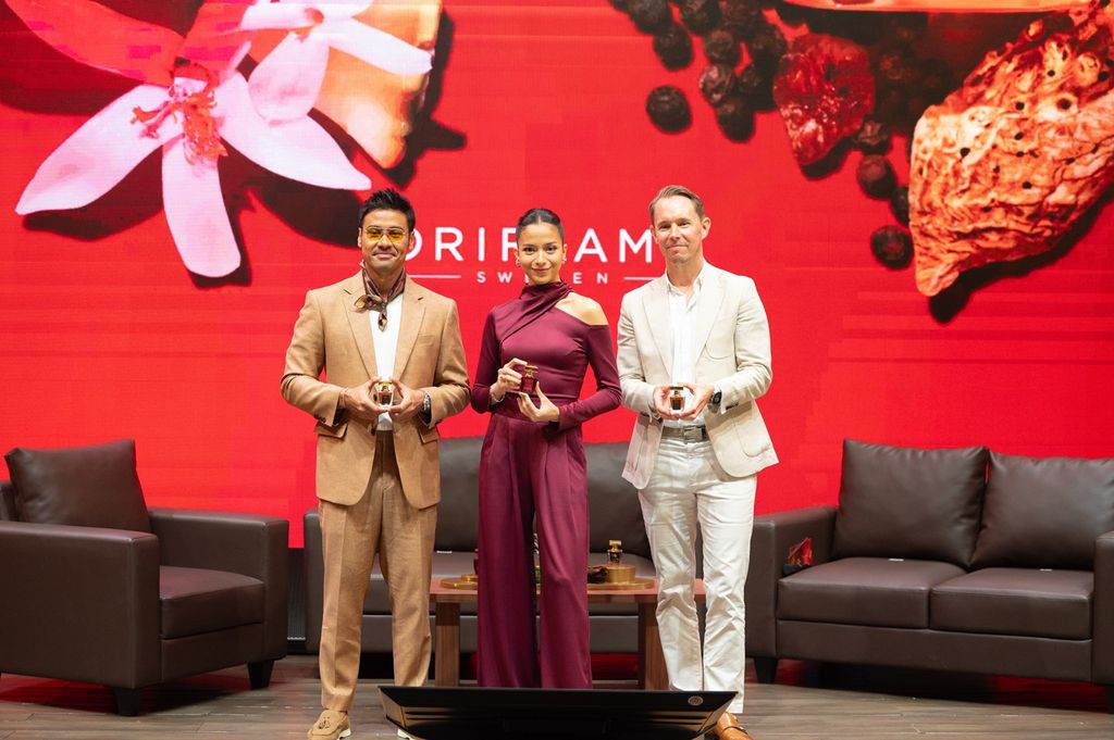 Gandeng Putri Marino dan Chicco Jerikho, Oriflame Indonesia Luncurkan Parfum Giordani Gold Essenza Supreme & Man Elixir