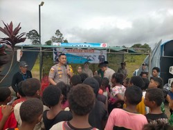 AKBP Wisnu Gagas Kombay Sakti-ADIK Jaga Kamtibmas Boven Digoel