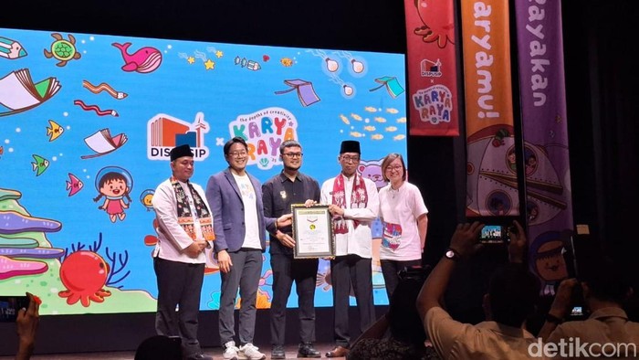Wow! Perpustakaan Jakarta Cetak Sejarah dengan Buku Anak Terbanyak!