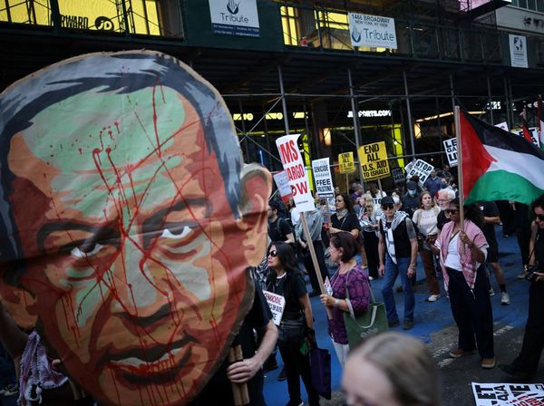 Netanyahu Disambut Gelombang Protes di New York Saat Pidato di PBB