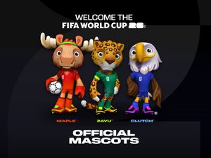 Video Maskot Piala Dunia 2026: Clutch, Zayu, dan Maple Video Maskot Piala Dunia 2026: Clutch, Zayu, dan Maple