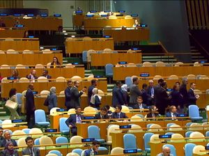 Aksi Walk Out saat Netanyahu Pidato di Sidang PBB Aksi Walk Out saat Netanyahu Pidato di Sidang PBB