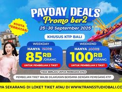 Promo Payday Deals Trans Studio Theme Park Bali, Tiket Hemat Hingga 50% Promo Payday Deals Trans Studio Theme Park Bali, Tiket Hemat Hingga 50%
