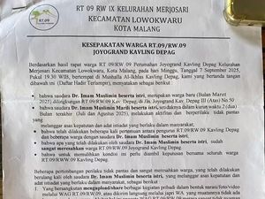 Alasan Warga Sepakat Usir Eks Dosen UIN Malang yang Guling-guling