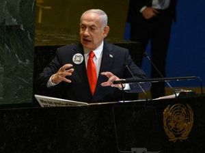 Netanyahu Ungkit Serangan Israel ke Iran di PBB, Puji-puji Trump Netanyahu Ungkit Serangan Israel ke Iran di PBB, Puji-puji Trump