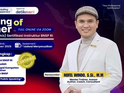 Terbatas! Promo Early Bird Kelas Sertifikasi BNSP RI Hanya di detikevent