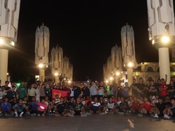 Olahraga Sambil Patroli, Jadi Kegiatan Rutin Polres Pasuruan Kota