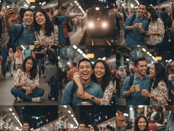 Cara Edit Foto Berdua dengan Pasangan di Gemini AI Lengkap Prompt Terbaru