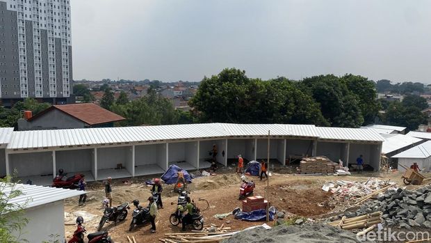 Pemprov DKI Jakarta tengah membangun sentra fauna di Lenteng Agung (LA), Jakarta Selatan. Begini progres pembangunan sentra fauna di LA. (Devi P/detikcom)