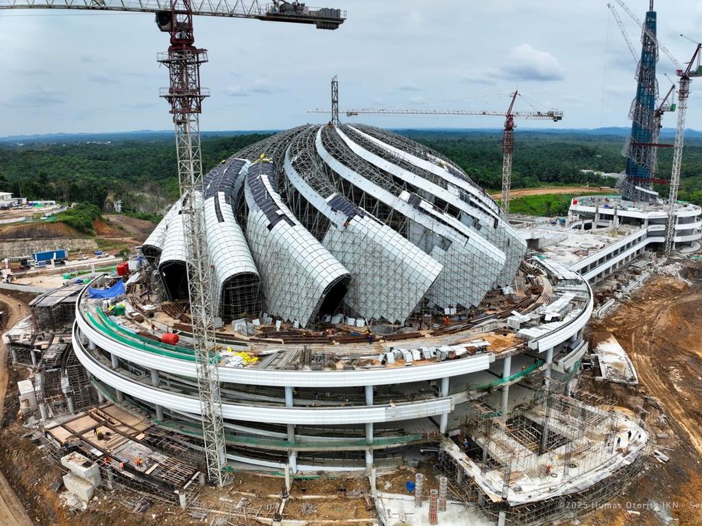 Penampakan Terkini Megaproyek IKN, Ibu Kota Politik 2028 Penampakan Terkini Megaproyek IKN, Ibu Kota Politik 2028