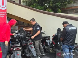Polres Jakut Bongkar Sindikat Curanmor Jakarta-Sumatera, Puluhan Motor Disita