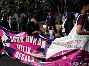 Aksi Womens March Jakarta Suarakan Kesetaraan dan Keadilan