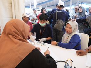 Warga Antusias Ikuti Layanan Kesehatan Gratis Bulan Bakti Karang Taruna