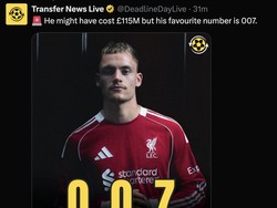 Florian Wirtz menelan kekalahan pada laga ketujuhnya bersama Liverpool. Dalam tujuh laga beruntun dirinya gagal mencatatkan gol atau assist. (Foto: Dok. Twitter/@DeadlineDayLive)