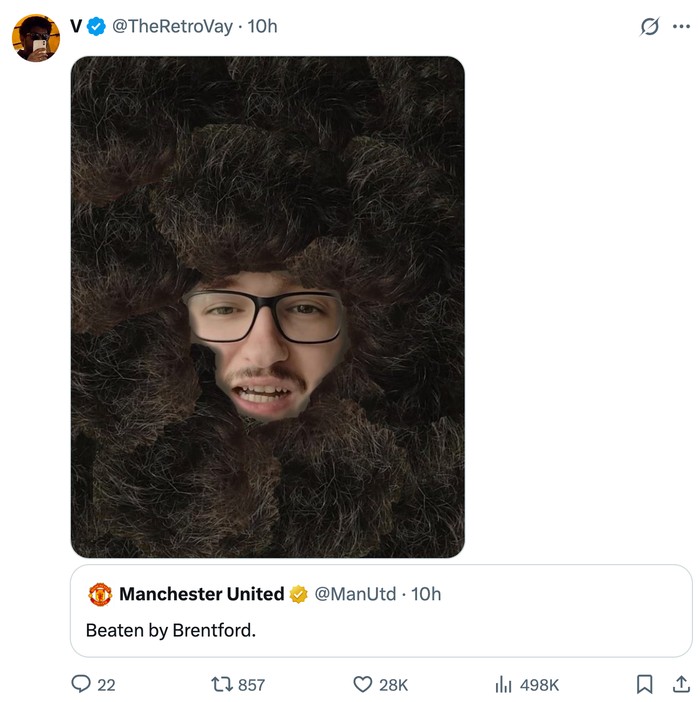 meme manchester united,meme mu,ruben amorim,brentford vs manchester united,brentford vs mu,liga inggris,premier league