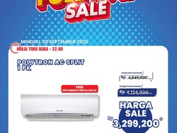 AC Split 1 PK Polytron di Transmart Full Day Sale Harganya Miring!