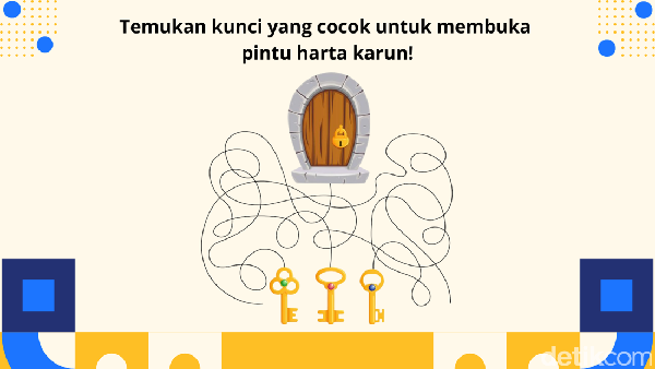 Asah Otakmu! Cuma si Jeli yang Bisa Temukan Jalan dari Tebak-tebakan Ini