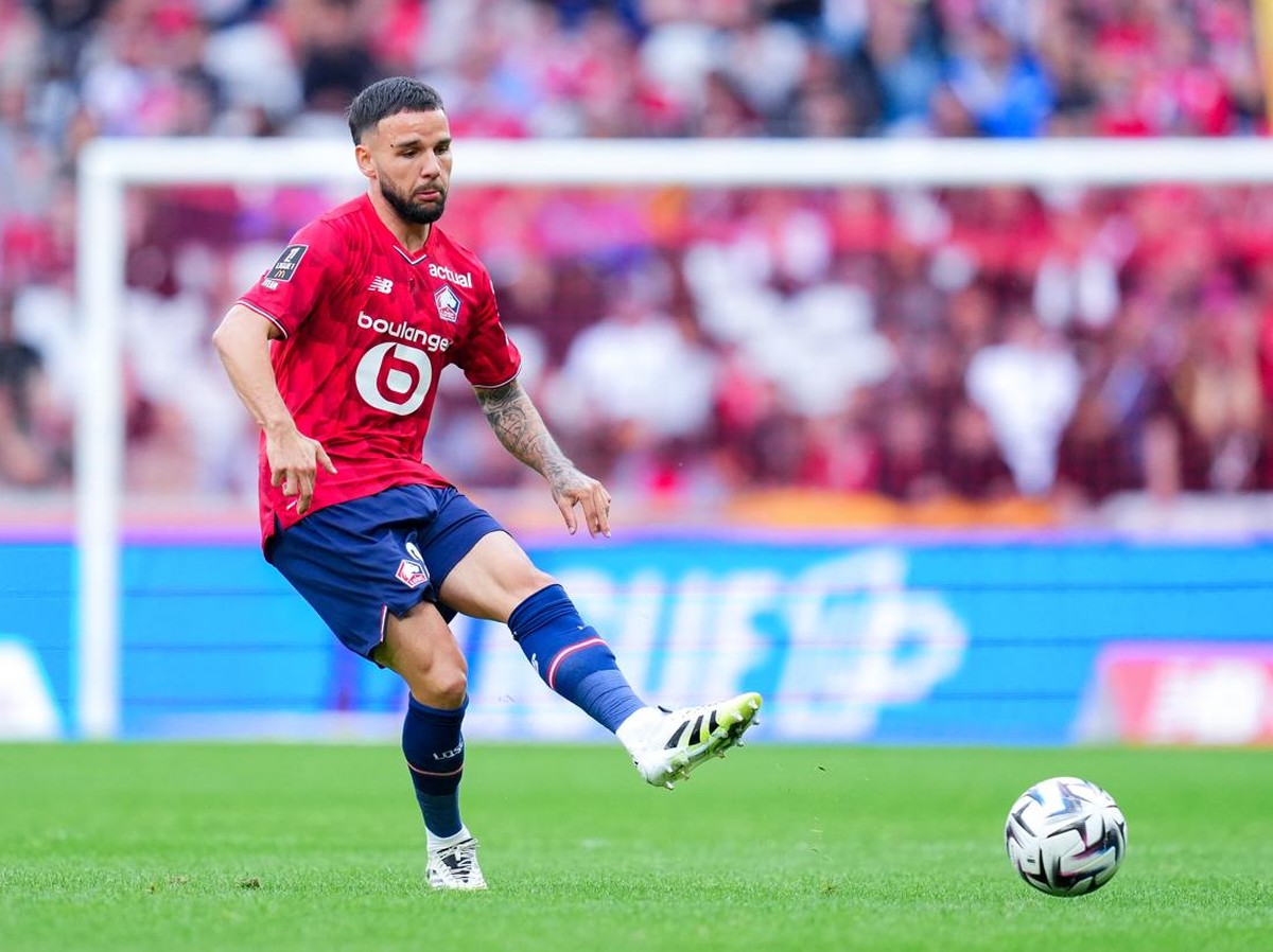 Statistik sip Calvin Verdonk saat Lille melibas AS Roma 1-0. (Foto: Getty Images/Franco Arland)