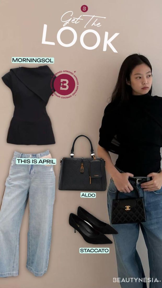 Get The Look: Outfit untuk Brunch ala Jennie BLACKPINK