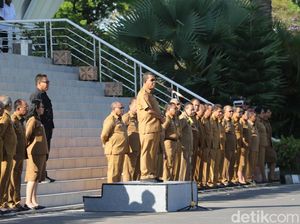 Gubernur NTT Ancam Sanksi ASN Pemalas yang Terlambat Saat Apel Pagi