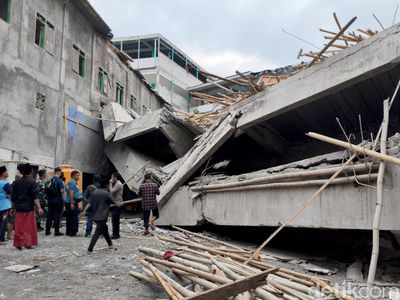 Bangunan di Ponpes Al Khoziny Sidoarjo Ambruk