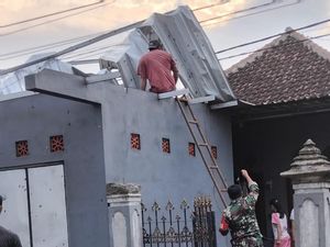 Hujan Angin Terjang Malang, Puluhan Rumah di 2 Kecamatan Rusak