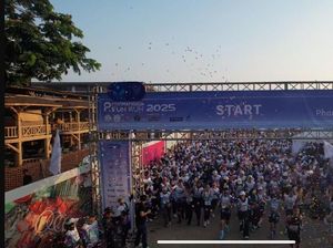 Fun Run Kian Ramai, Demi Gaya Hidup Sehat