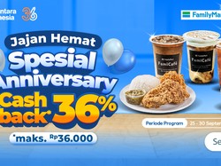 Cashback Rp36.000 di FamilyMart Pakai QRIS Bank Raya!