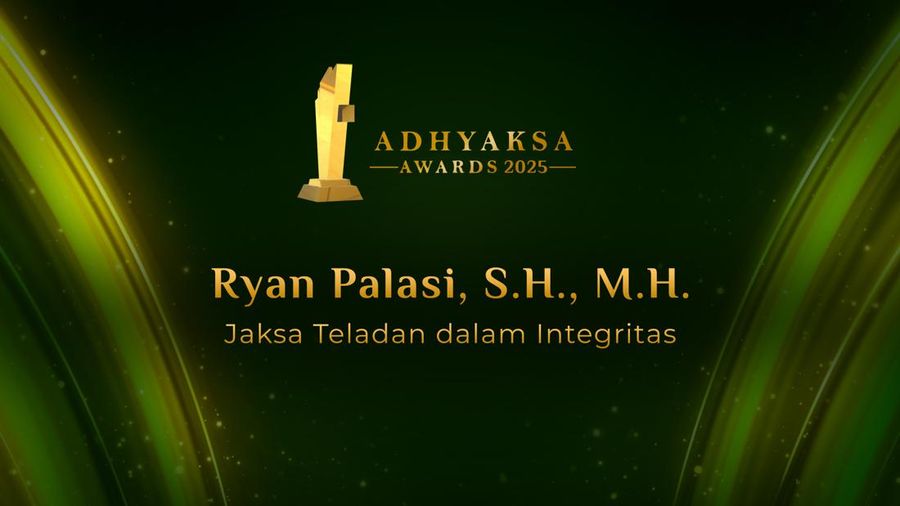 Jaksa Teladan dalam Integritas - Adhyaksa Awards 2025