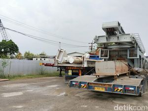 2 Truk Drilling Pertamina EP Dihadang Warga Ngampel gegara Dana Tali Asih