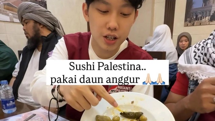 Willie Salim Jajal Kuliner Palestina, Kunafa Bikin Nagih, Dolma Bikin Penasaran!