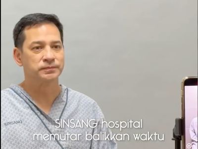 Ari Wibowo Jalani Face Lift-Stem Cell di Korea, Kulit Mulai Kendur di Usia 54