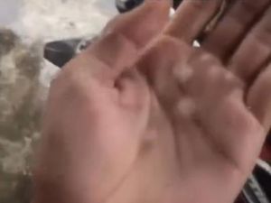 Heboh Hujan Es Turun di OKU, Ini Kata BMKG Sumsel Heboh Hujan Es Turun di OKU, Ini Kata BMKG Sumsel