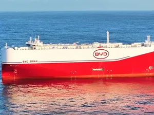 Kapal Kedelapan BYD Meluncur, Siap Kirim Ribuan Mobil Listrik Kapal Kedelapan BYD Meluncur, Siap Kirim Ribuan Mobil Listrik