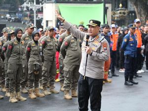Ribuan Personel-Elemen Masyarakat Kota Malang Ikuti Simulasi Sispamkota