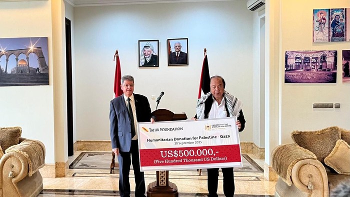 Tahir Kembali Ulurkan Tangan, Donasi Ratusan Miliar Rupiah untuk Palestina