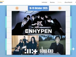 ENHYPEN, ILLIT & SUHO Bakal Guncang Jakarta di Livin Fest 2025 ENHYPEN, ILLIT & SUHO Bakal Guncang Jakarta di Livin Fest 2025