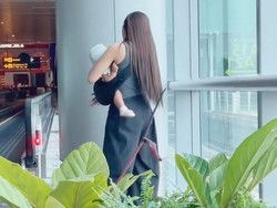 Momen Langka Rizky Febian Diam-diam Rekam Mahalini Momong Selina, Bikin Gemas