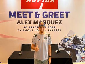 Alex Marquez Terkesan Antusiasme Suporter MotoGP di Indonesia Alex Marquez Terkesan Antusiasme Suporter MotoGP di Indonesia