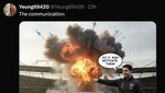 Meme Kocak Mikel Arteta Latihan bak Pilot Pesawat Tempur