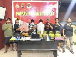 Pengangguran di Bima Bobol Kos Mahasiswa, Sepatu hingga Ayam Jago Riab