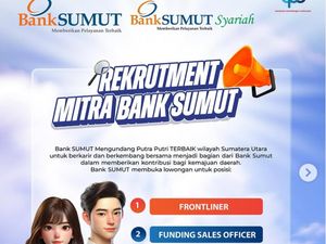 Rekrutmen Mitra Bank Sumut 2025: Syarat, Tahapan, Wilayah Kerja