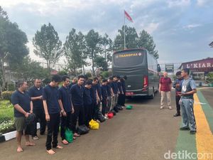 Overkapasitas, Lapas Sukabumi Pindahkan 20 Warga Binaan ke Warungkiara Overkapasitas, Lapas Sukabumi Pindahkan 20 Warga Binaan ke Warungkiara