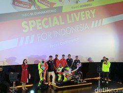 Tim Balap Rossi Pakai Livery Merah Putih-Batik buat Beraksi di Mandalika